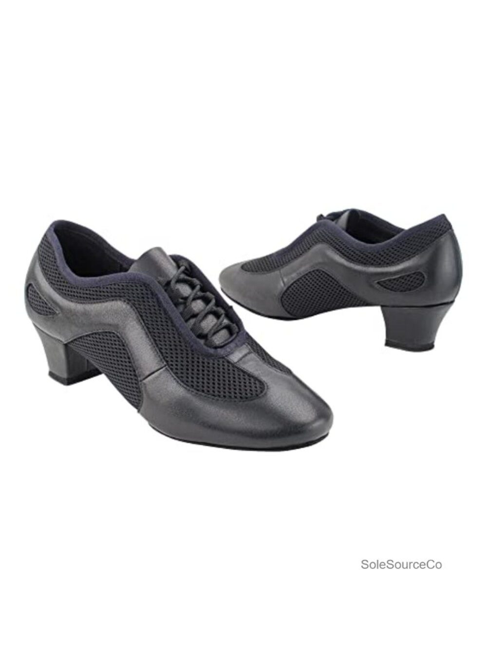 Women's Practice Teaching Ballroom Latin Rhythm Dance Shoe Suede Soles 1.5in